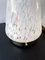 Lámparas italianas cónicas de cristal de Murano y latón de Esperia, años 70. Juego de 2, Imagen 3