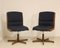 Swivel Armchairs in Wood, 1970s, Set of 2 16