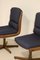 Swivel Armchairs in Wood, 1970s, Set of 2 6