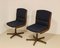 Fauteuils Pivotants en Bois, 1970s, Set de 2 1