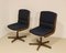 Swivel Armchairs in Wood, 1970s, Set of 2 1