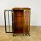 English Edwardian Glazed Display Cabinet with Flower Decoration, 1910s 3