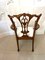 Antique Carved Mahogany Dining Chairs, Set of 10, Image 8