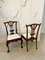 Antique Carved Mahogany Dining Chairs, Set of 10 9