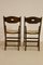 Vintage Folding Chairs with Sculpted Backrests, 1950s, Set of 2 9