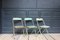 Industrial Folding Chairs, Set of 3 1