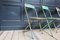Industrial Folding Chairs, Set of 3, Image 5