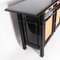 Vintage Japanese Lacquer and Woven Bamboo Sideboard, Image 6