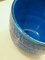 Scodella Rimini in ceramica blu di Aldo Londi per Bitossi, Immagine 2