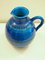 Rimini Blue Ceramic Pitcher by Aldo Londi for Bitossi, Image 5