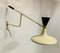 Vintage Wall Light in Beige and Black, 1960s, Image 6