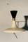 Vintage Wall Light in Beige and Black, 1960s 10