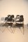 Black Chairs by Rodney Kinsman for Bieffeplast, Set of 4 1