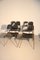 Black Chairs by Rodney Kinsman for Bieffeplast, Set of 4, Image 1