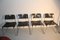 Chaises Noires par Rodney Kinsman pour Bieffeplast, Set de 4 9