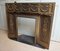 Antique French Bronze and Brass Fire Place Insert Surround, Image 2