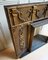 Antique French Bronze and Brass Fire Place Insert Surround, Image 3