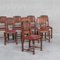 French Oak Dining Chairs, Set of 8 3