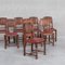 French Oak Dining Chairs, Set of 8, Image 3