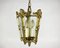 Antique Lantern in Cut Glass and Gilt Bronze, 1920s, Image 3