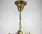 Lanterna antica in vetro intagliato e bronzo dorato, anni '20, Immagine 8