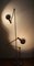 Lámpara de pie industrial de dos luces de Jean-Louis Domecq para Jieldé, años 50, Imagen 4