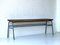 Industrial Bench in Metal and Pine, 1970s, Image 1