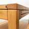 Vintage Extendable Wooden Couch Table, 1980s, Image 15