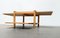 Vintage Extendable Wooden Couch Table, 1980s 6
