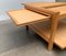 Vintage Extendable Wooden Couch Table, 1980s 5