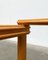 Vintage Extendable Wooden Couch Table, 1980s, Image 18