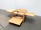 Vintage Extendable Wooden Couch Table, 1980s, Image 4