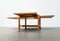 Vintage Extendable Wooden Couch Table, 1980s, Image 20