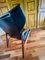 Dänischer Armlehnstuhl aus Schwarzem Leder und Holz im Stil von Madsen & Schubell 14