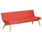 Mid-Century Modern Oak Sofa, Czechoslovakia, 1950s 1