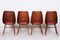 Czech Beechwood Chairs by Oswald Haerdtl, 1950s, Set of 4 11