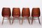 Czech Beechwood Chairs by Oswald Haerdtl, 1950s, Set of 4, Image 11