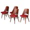 Czech Beechwood Chairs by Oswald Haerdtl, 1950s, Set of 4, Image 1