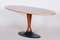 Mid-Century Czech Rosewood Dining Table with Cast Iron Base, 1950s, Image 8