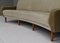 Scandinavian Mohair Curved Sofa and Armchair, Denmark, 1950s, Set of 2 7