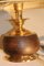 Italian Wood & Brass Table Lamps, 1950, Set of 2 5