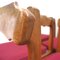 Solid Oak Model Véronique Dining Chairs by Guillerme and Chambron for Votre Maison, Set of 6 2