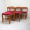 Solid Oak Model Véronique Dining Chairs by Guillerme and Chambron for Votre Maison, Set of 6 4