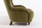 Italian Modern Lounge Chair with Ottoman in Velvet Upholstery, Set of 2, Image 10