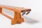 Bancs Modernes en Pin Massif par Marcus Pedersen & Sonner, Danemark, 1960s, Set de 2 8