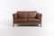 Dänisches Vintage 2-Sitzer Sofa aus Braunem Leder von Mogens Hansen, 1970er 1