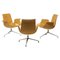 Cognac Leather Swivel FK Lounge Chair by Preben Fabricius & Jorgen Kastholm, Image 1