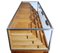 Art Deco Glazed Haberdashery Cabinet in Oak 5