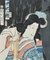 Utagawa Kunisada, Toyokuni III, Kabuki Actor, grabado en madera original, finales del siglo XIX, Imagen 3