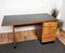 Mid-Century Italian Walnut & Brass Desk, 1960s 4